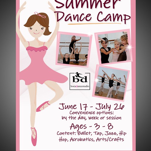 New postcard or flyer wanted for Boca Dance Studio