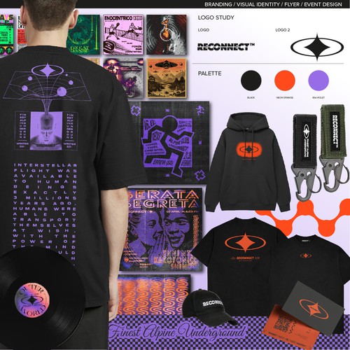 Brnding / Visual Identity / Flyer / Event Design / Apparel Design