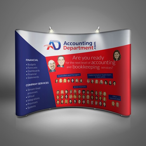 Booth Design for Accounting Department
