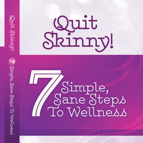 Design the cover of a book about 7 simple steps to wellness