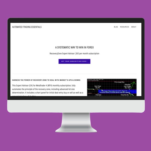 Trading/Financial Website