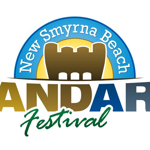 New Smyrna Beach Sand Art Festival  needs a new logo