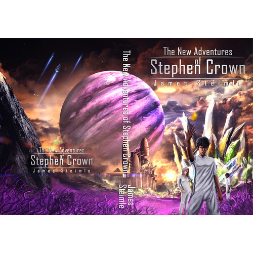 Create cover for first sci-fi novel in a series for children/YA (HP inspace)