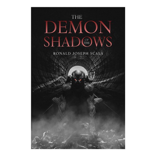 Bold cover for horror story.