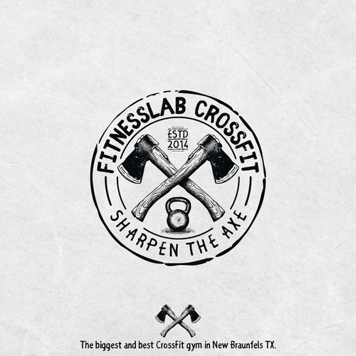 Concept logo for FITNESSLAB CROSSFIT