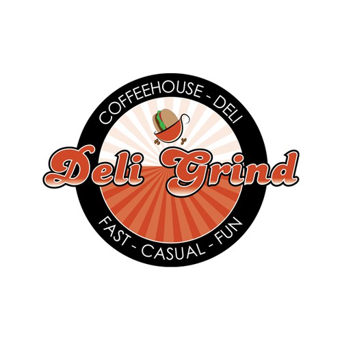 Fun Logo for a Coffee House - Deli