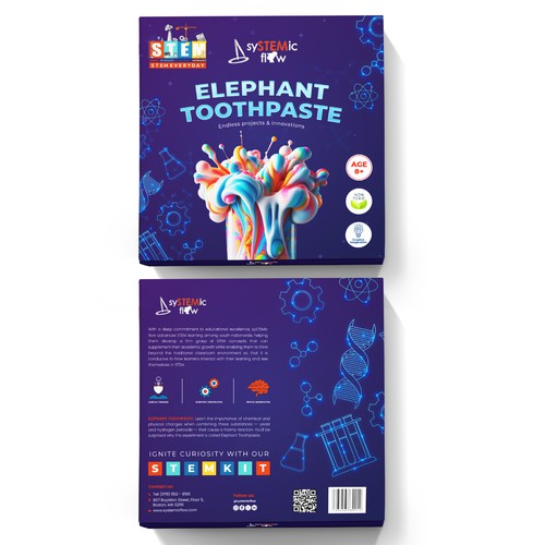 STEM box packaging design