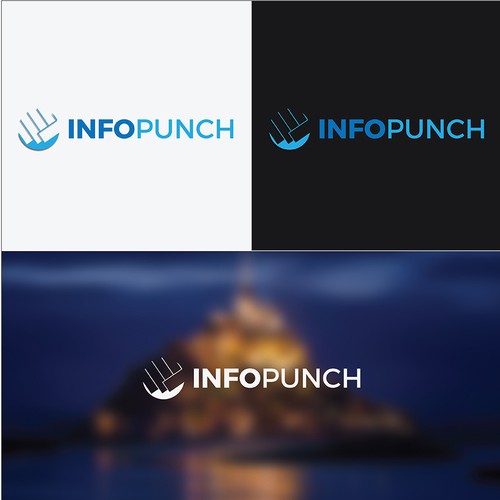 Bold logo Concept for Infopunch.
