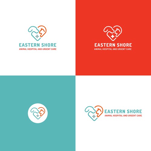 Animal hospital logo design