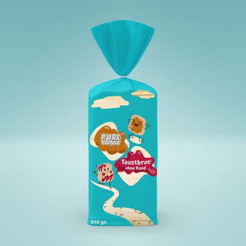 Bread-toast packaging