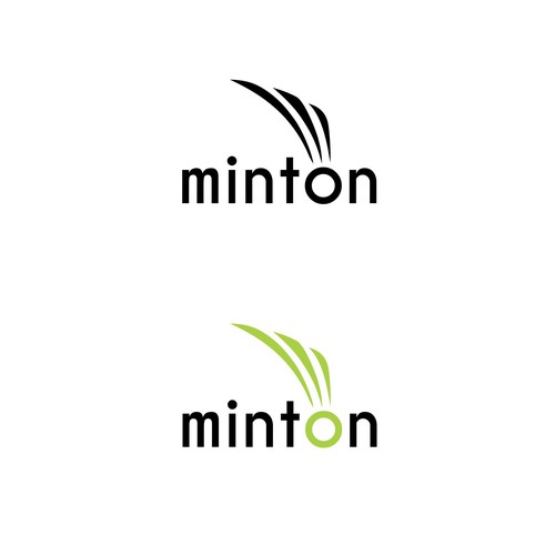 Logo concept for badminton group