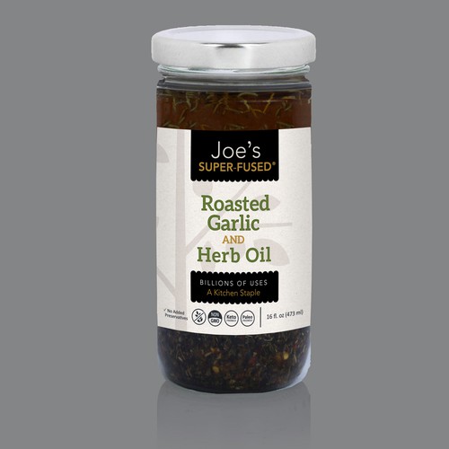 Label for Joe's Super Fused