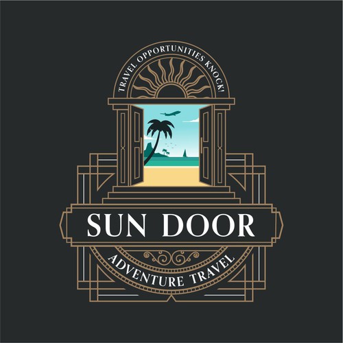 Logo for Sun Door