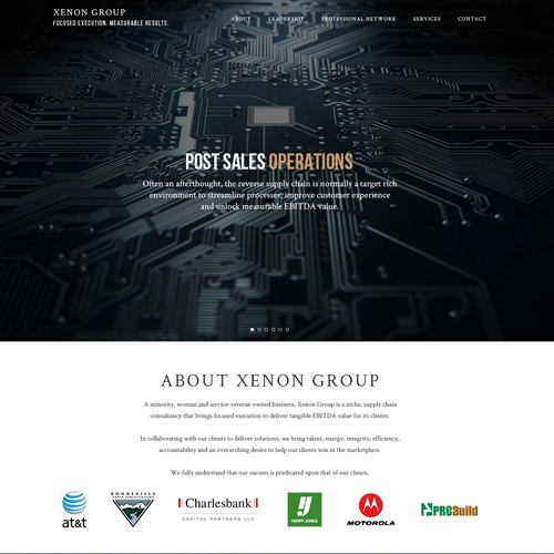 Xenon Group Needs a Stunning Web Design