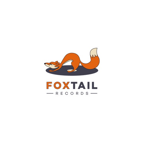 Logo for Fox Tail records company