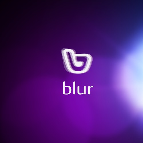 Logo design for blur