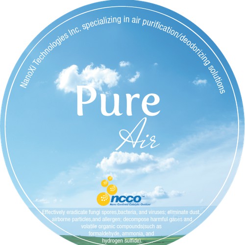 Pure Air label