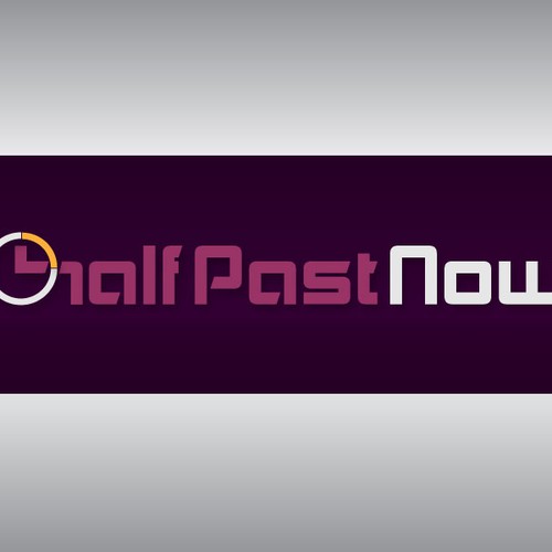 new, fresh logo for halfpastnow.