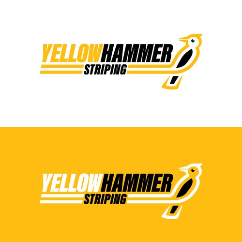 Logo for a parking lot striping Company