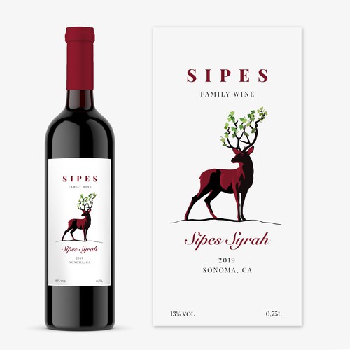 Wine label