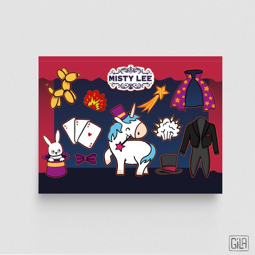 Unicorn sticker sheets