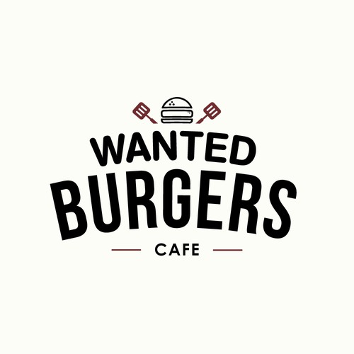 Logo design for burger cafe