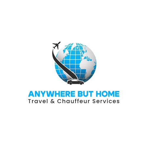 Designing Wanderlust: Crafting the 'Anywhere But Home' Logo