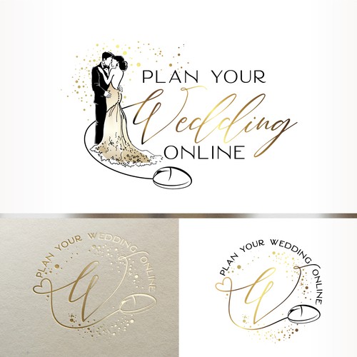 Logo for Online Wedding Service