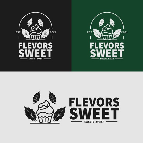 Flovers Sweets Logo Design