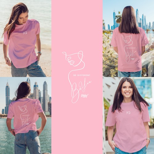 Design fo T-Shirt "Be Different, BE YOU!"