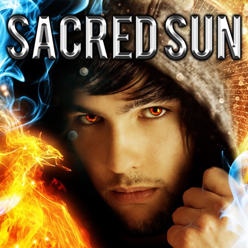 Book cover design - Sacred Sun by author Alejandro Marrero
