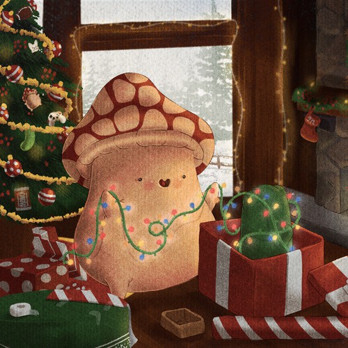 Mushroom and Pickle Christmas