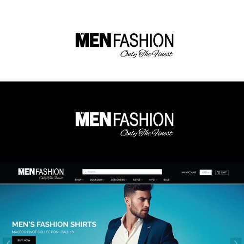 Man fasion logo redisign