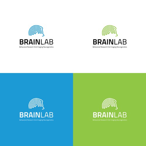 Create the next logo for Behavioral Research And Imaging Neurogenetics (BRAIN) Laboratory. BRAIN Lab.