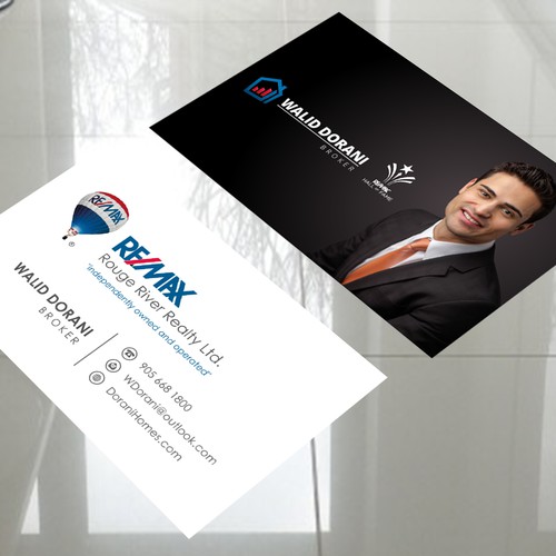 Business Card for Re/Max Agent