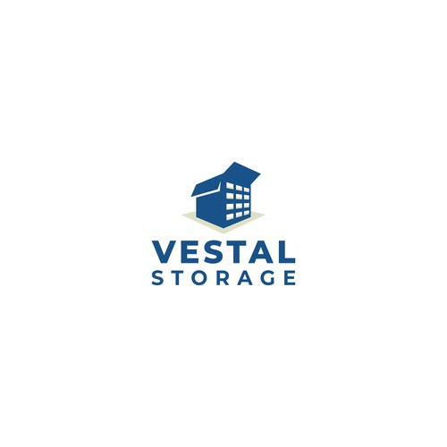 Logo design for Service Storage Facility "Vestal Storage"