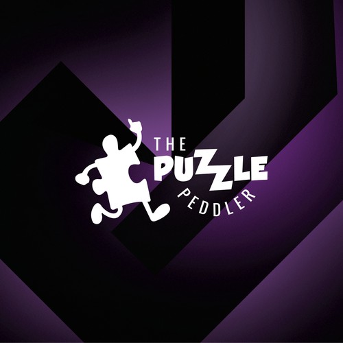 Logo design the puzzle peddler