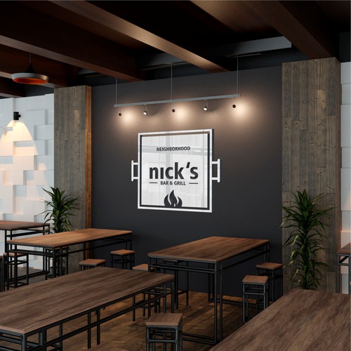 client: nick's Bar & Grill, USA