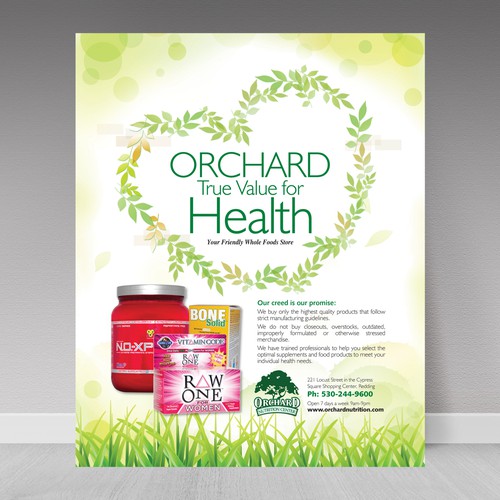 ORCHARD True Value for Health.