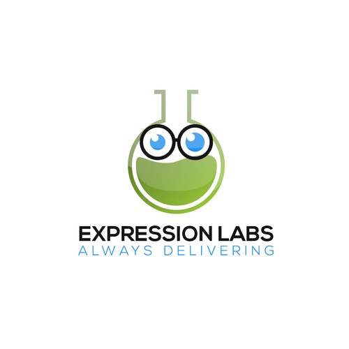 Playful Logo For Expression Labs