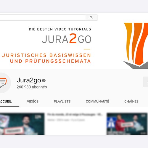 Youtube banner for Jura2go