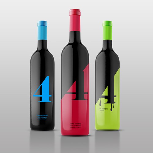 Wine Label Design for Global New Generation Brand