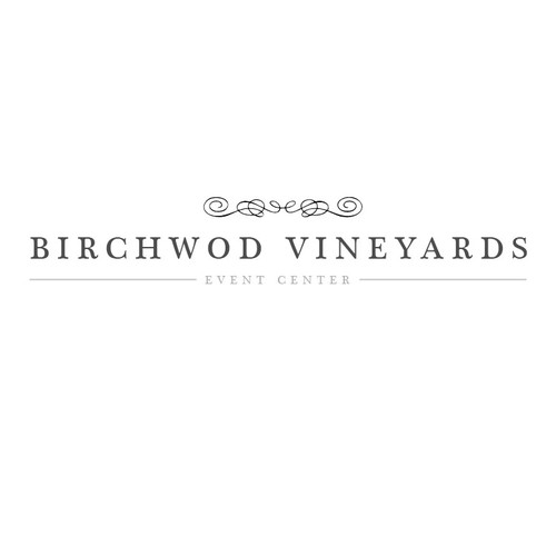 Birchwood Vineyards Logo Design