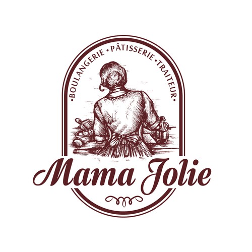 Logo for traditional Italian bakery