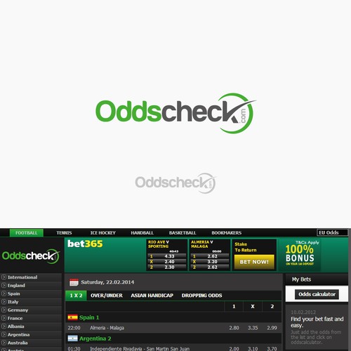 Help our odds comparison site with new logo