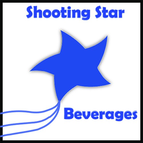 Shoot to a winning logo for Shooting Star Beverages