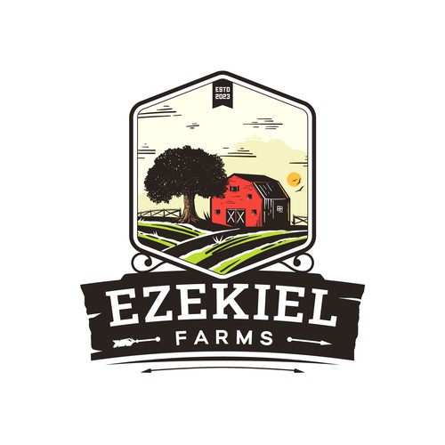 Ezekiel Farms Logo Design
