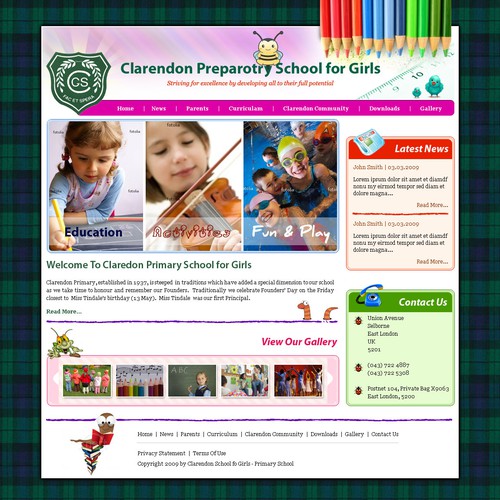 Clarendon School for Girls Website