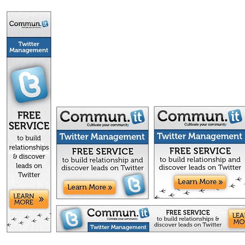 Create the next banner ad for Commun.it