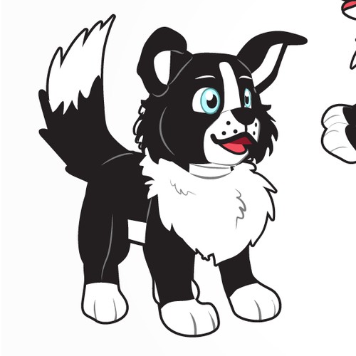 Plush dog concept